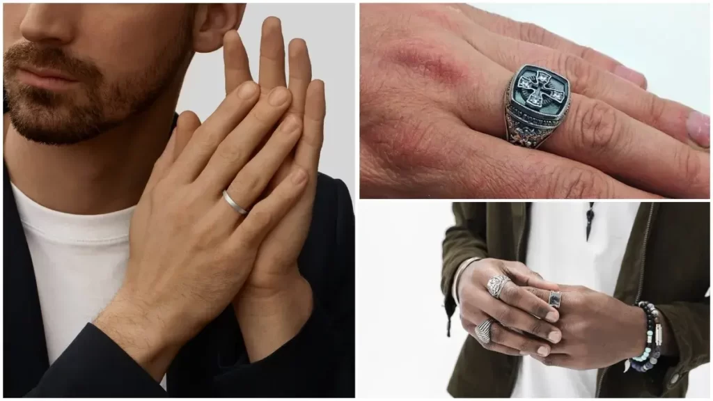 Как нужно носить кольцо мужчине