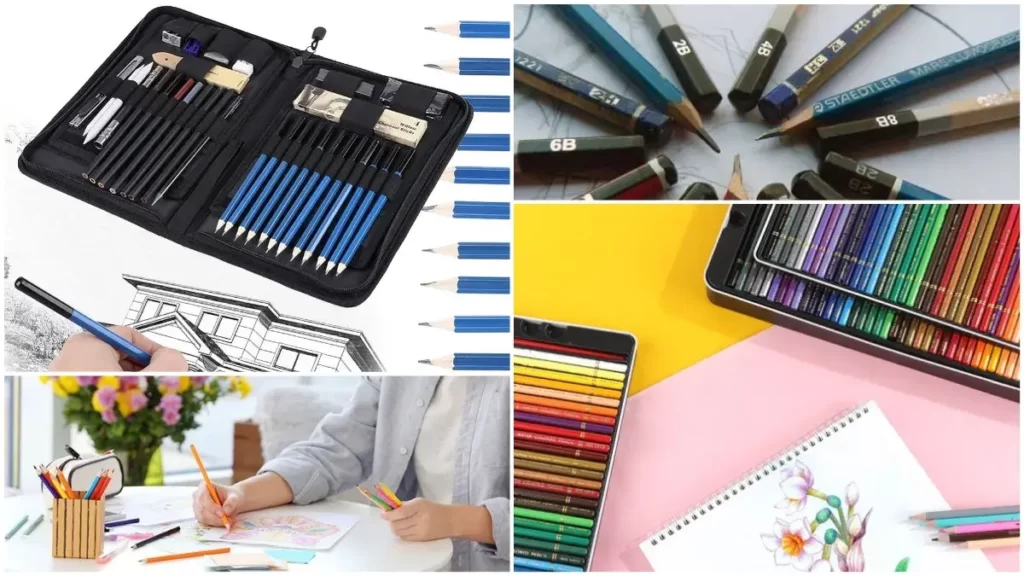 Як вибрати олівці для малювання та приладдя